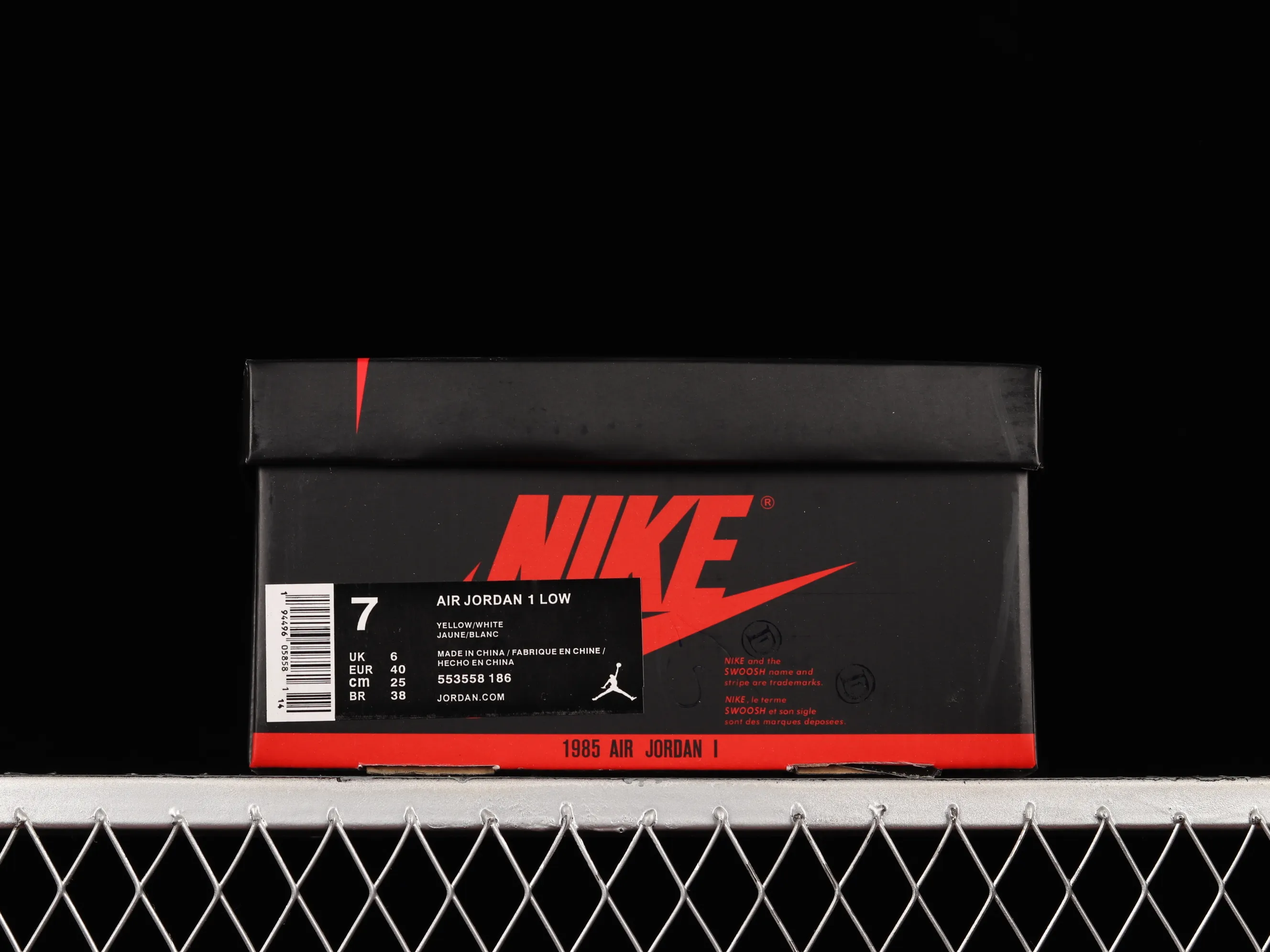 All categories Air Jordan Jordan series basketball shoes Air Jordan 1 Low Air Jordan 1 Low AJ1 Joe 1 customized version Vibe flavor deconstruction sports culture basketball shoes 553558-186